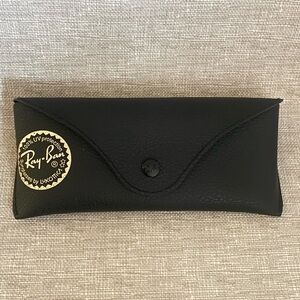 Ray-Ban Black Soft Eye Glasses Case
